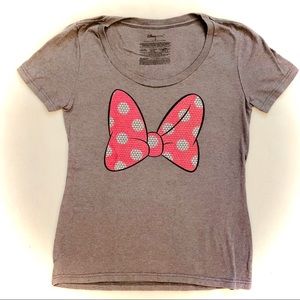 Disney Store Big Bow Minnie Shirt